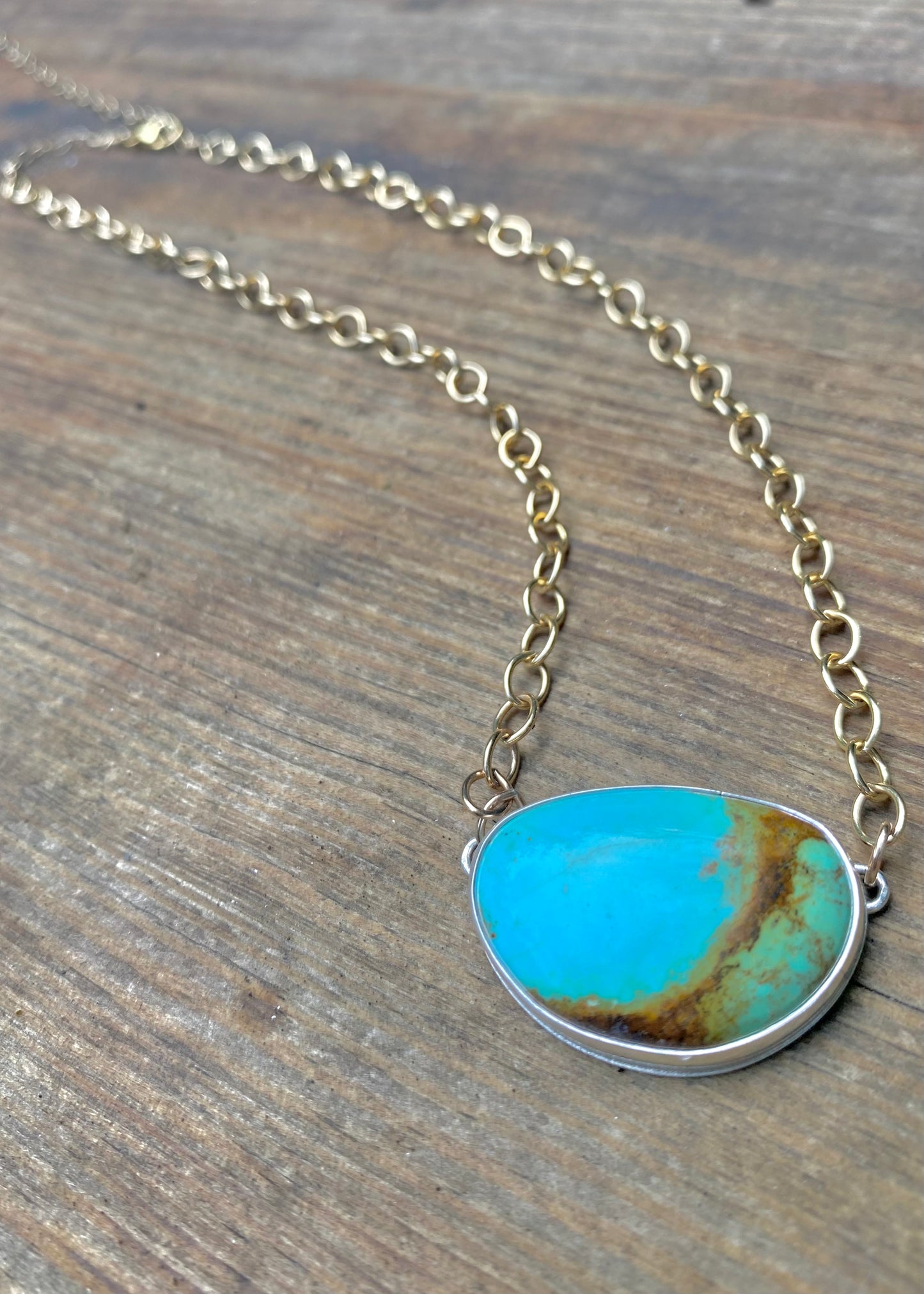Royston Turquoise Chunky Choker