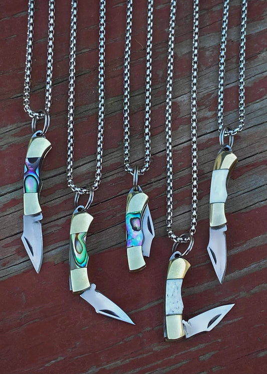 Micro-Mini Knife Necklace