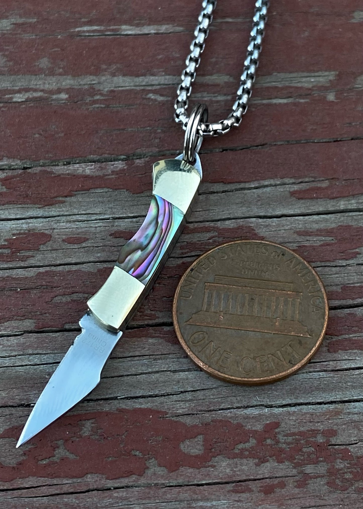 Micro-Mini Knife Necklace